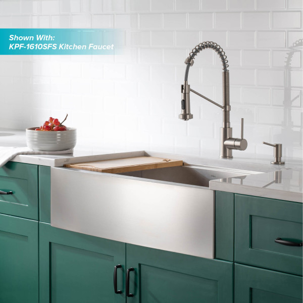 Kraus KWF210-36 36-inch Stainless Steel Farmhouse Kitchen Sink 