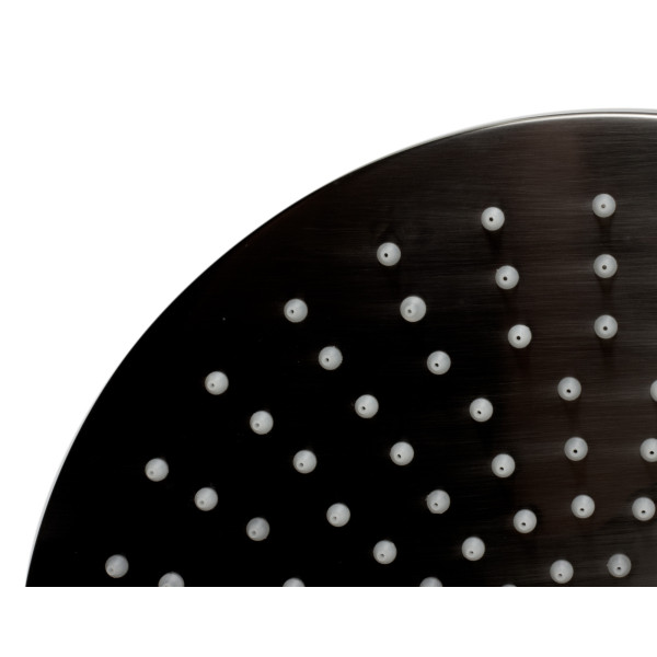 ALFI brand LED12R 12 Inch Round Multi Color LED Rain Shower Head