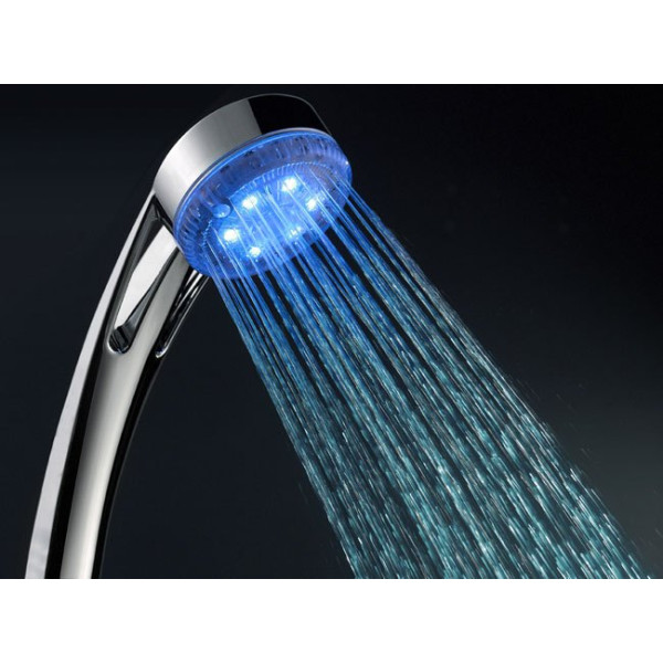 LED3103 Multi Color LED Temperature Detectable Shower Head