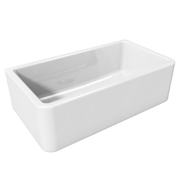   Latoscana LFS3318W LaToscana 33 Inch Reversible Fireclay Sink
