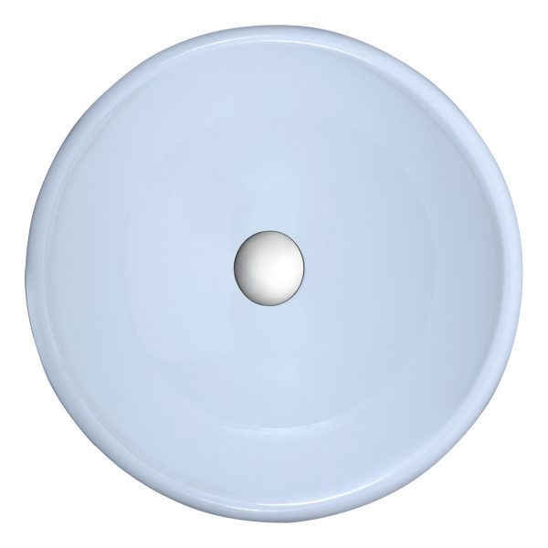 ANZZI LS-AZ036 Egret Series Square Glass Bathroom Vessel Sink In White