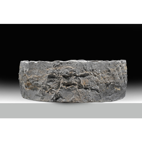 ANZZI LS-AZ152 Umbral Crown Natural Stone Vessel Sink In Blue Stone