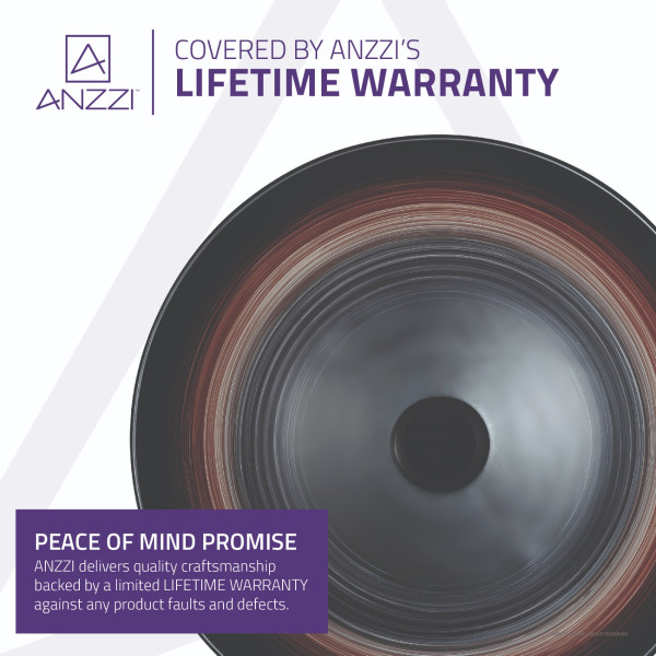 ANZZI LS-AZ230 Astral Crown Series Ceramic Vessel Sink In Astral Blur Finish