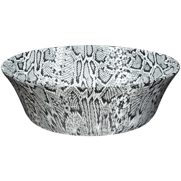 ANZZI LS-AZ232 Diamond Back Crown Ceramic VesselSink In Diamond Back Finish