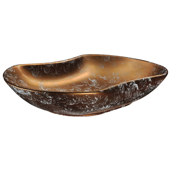 ANZZI LS-AZ238 Apollo Snow Ceramic Vessel Sink In Apollo Snow Finish