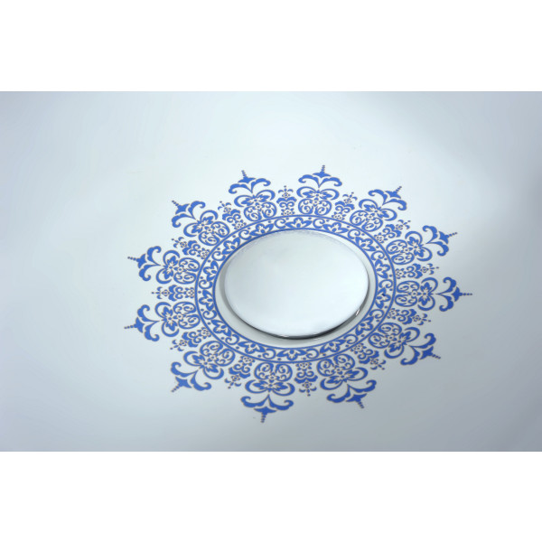 ANZZI LS-AZ247 Byzantian Ceramic Vessel Sink In Byzantine Mosaic Finish