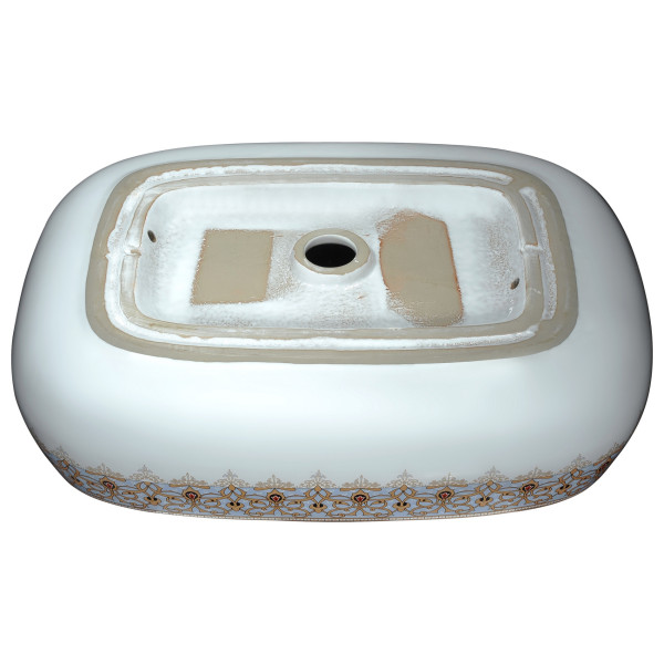 ANZZI LS-AZ247 Byzantian Ceramic Vessel Sink In Byzantine Mosaic Finish