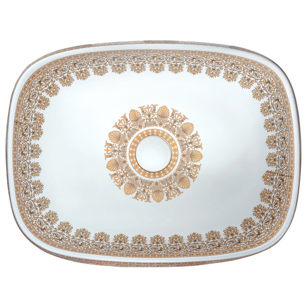 ANZZI LS-AZ248 Byzantian Ceramic Vessel Sink In Byzantine Mosaic Finish