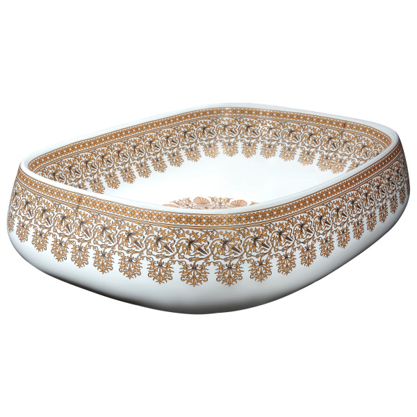 ANZZI LS-AZ248 Byzantian Ceramic Vessel Sink In Byzantine Mosaic Finish