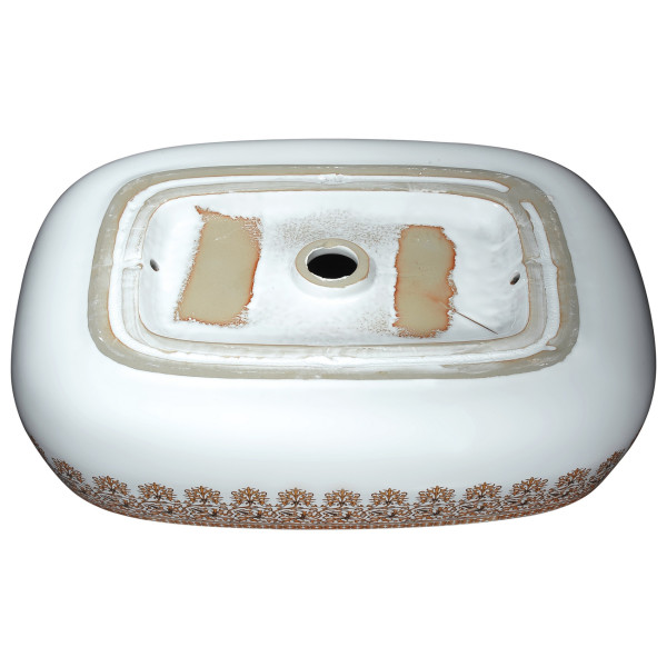 ANZZI LS-AZ248 Byzantian Ceramic Vessel Sink In Byzantine Mosaic Finish