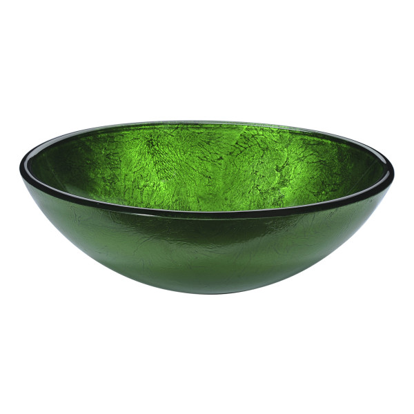 ANZZI LS-AZ295 Posh Series Deco-Glass Vessel Sink In Verdure Green