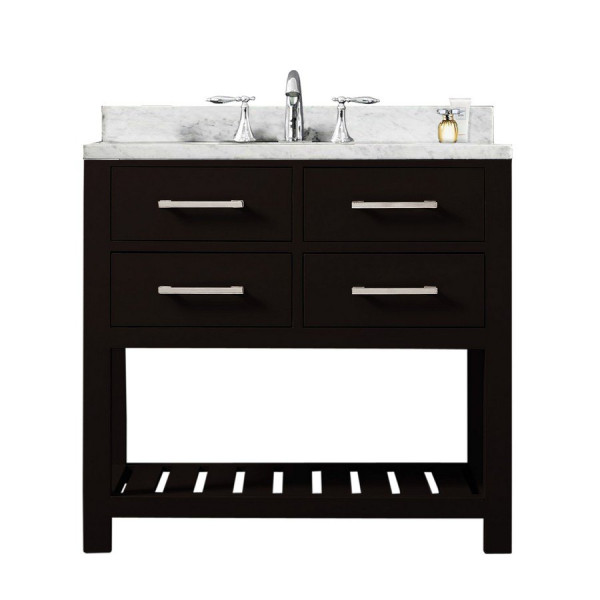 Water Creation Madalyn30 30” Solid Wood Single Sink Bathroom Vanity