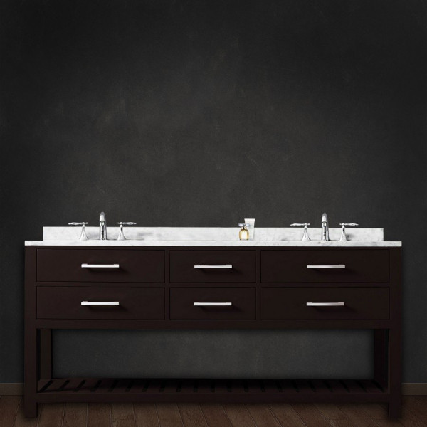 Water Creation Madalyn60 60” Solid Wood Double Sink Bathroom Vanity
