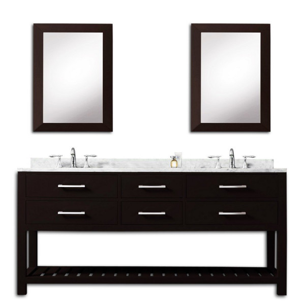Water Creation Madalyn60.C 60” Double Bath Vanity With 2 Matching Mirrors