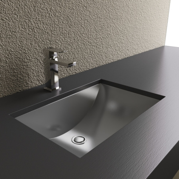 Cantrio Koncepts MS-012 Stainless Steel Undermount Sink with Brushed finish