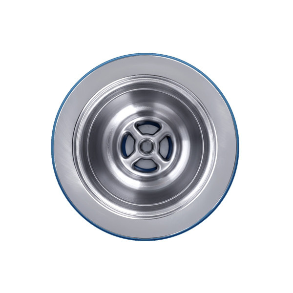 Whitehaus NRNW35A-SS 3 1/2" Basket strainer with deep removable basket