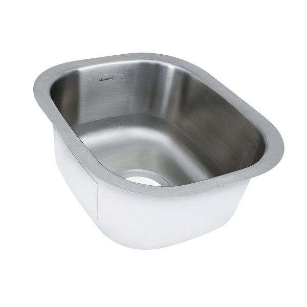Nantucket Sinks NS1513 15 Inch 18 gauge Stainless Steel bar/prep Sink