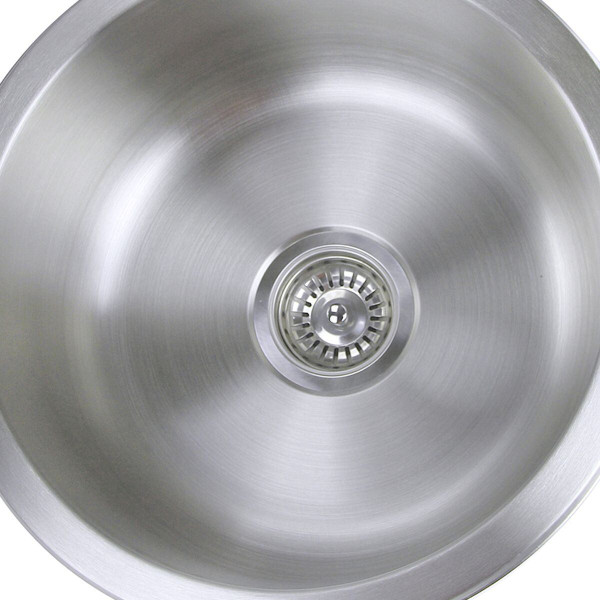 Nantucket Sinks NS18 Undermount 18 Gauge Stainless Steel Bar/Prep Sink