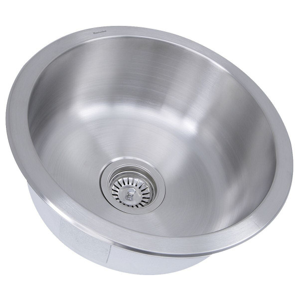 Nantucket Sinks NS18 Undermount 18 Gauge Stainless Steel Bar/Prep Sink