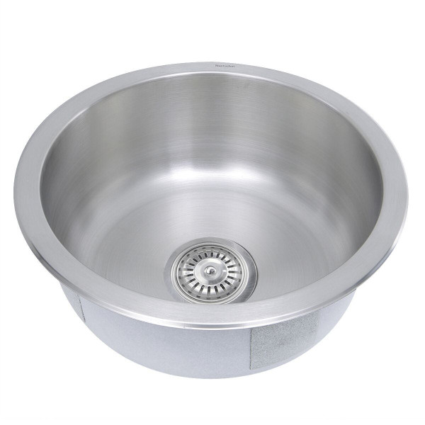 Nantucket Sinks NS18 Undermount 18 Gauge Stainless Steel Bar/Prep Sink