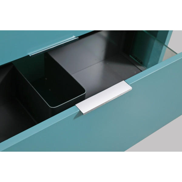 KubeBath NUDO48D NUDO 48″ Double Sink Modern Bathroom Vanity