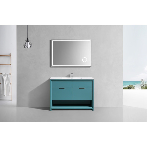 KubeBath NUDO48S NUDO 48″ Single Sink Modern Bathroom Vanity