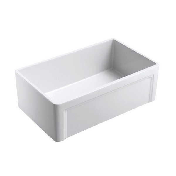 Empire OL33SG Olde London Farmhouse Fireclay 33" Single Bowl Kitchen Sink