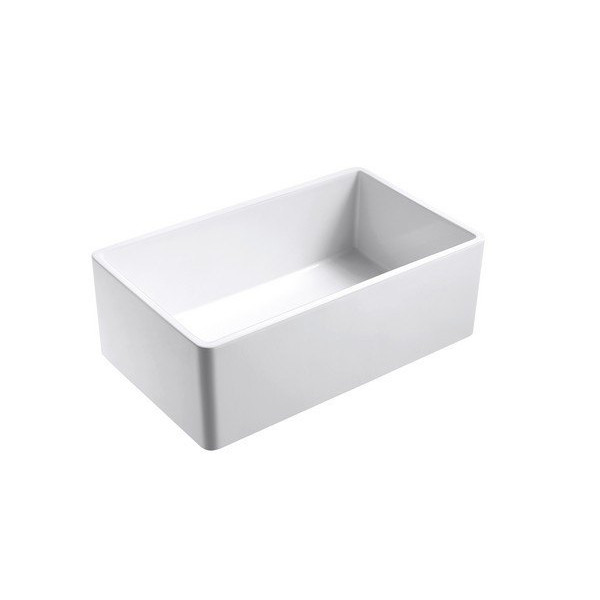 Empire OL33SG Olde London Farmhouse Fireclay 33" Single Bowl Kitchen Sink
