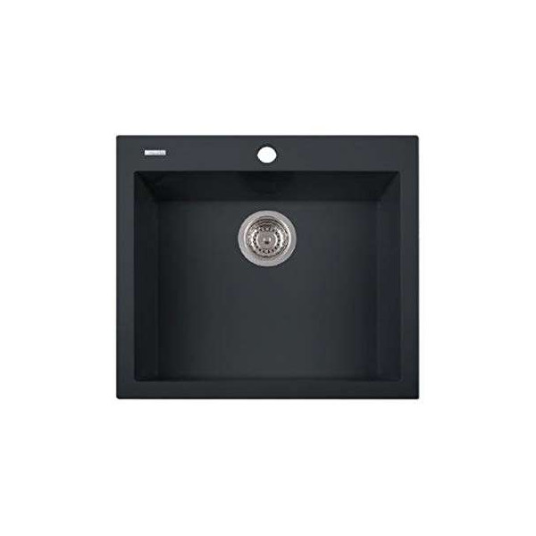 Latoscana ON6010 MicroUltra Granite Single Bowl Drop In Kitchen Sink