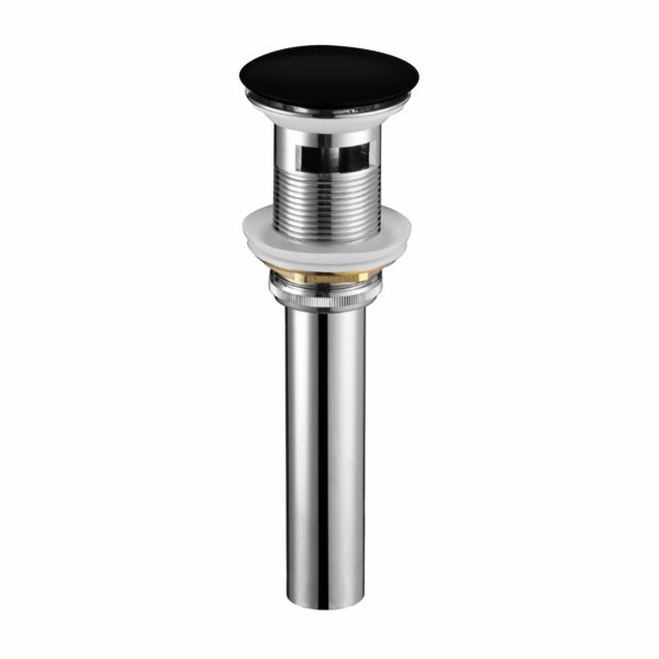 KubeBath P101 Solid Brass Construction Pop-Up Drain With Overflow