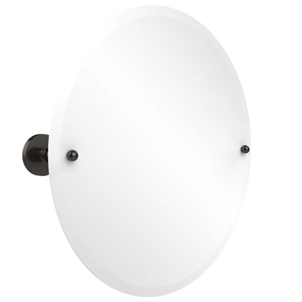 Allied Brass P1090 Prestige skyline 22" Round Tilt Mirror with Beveled Edge