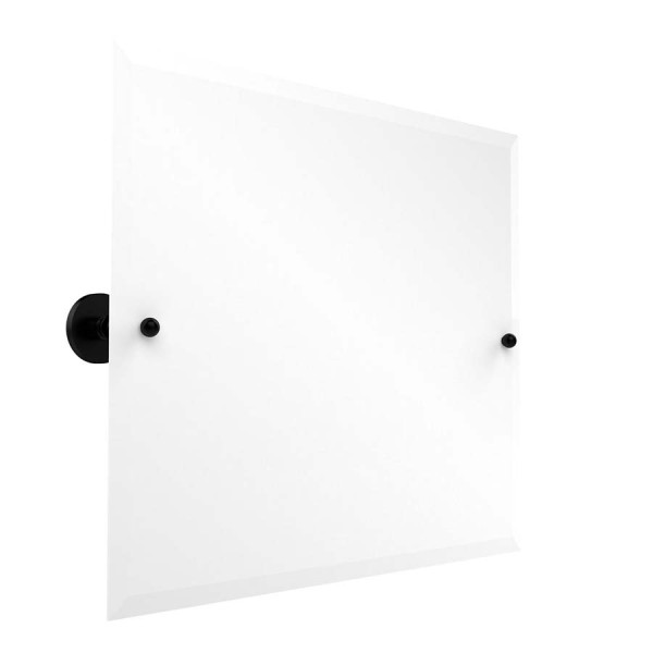 Allied Brass P1093 Landscape Rectangular Tilt Mirror with Beveled Edge