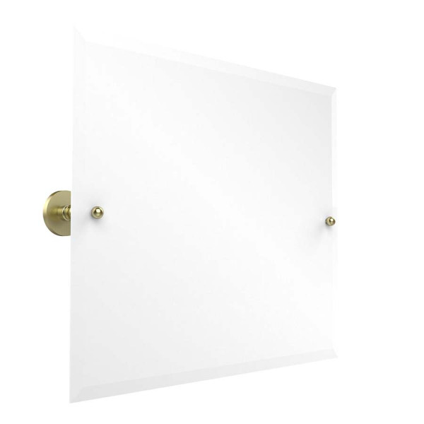Allied Brass P1093 Landscape Rectangular Tilt Mirror with Beveled Edge