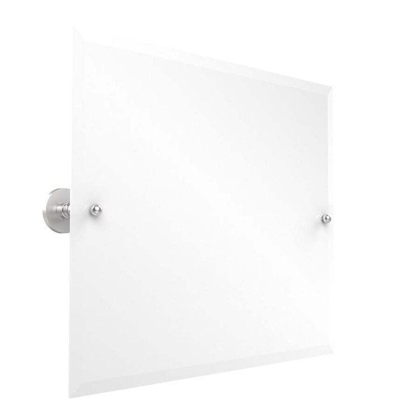 Allied Brass P1093 Landscape Rectangular Tilt Mirror with Beveled Edge