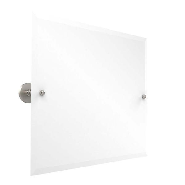 Allied Brass P1093 Landscape Rectangular Tilt Mirror with Beveled Edge