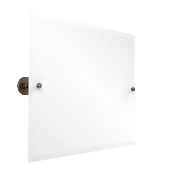 Allied Brass P1093 Landscape Rectangular Tilt Mirror with Beveled Edge