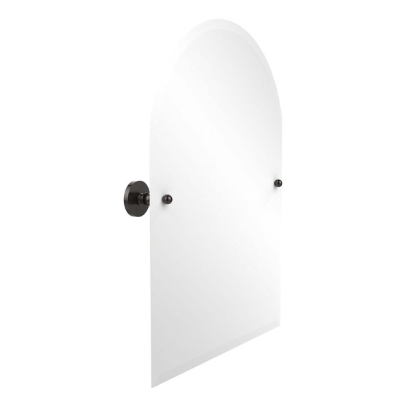 Allied Brass P1094 21" x 29" Arched Top Tilt Mirror with Beveled Edge