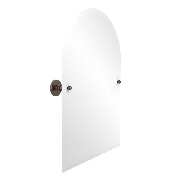 Allied Brass P1094 21" x 29" Arched Top Tilt Mirror with Beveled Edge