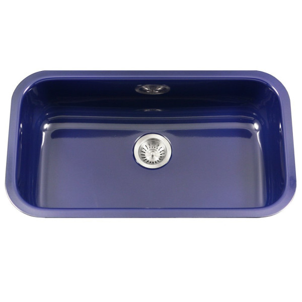 Houzer PCG-3600 Porcela Series Undermount Large Single Bowl Kitchen Sink