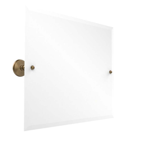 Allied Brass PMC-93 Landscape Rectangular Tilt Mirror with Beveled Edge