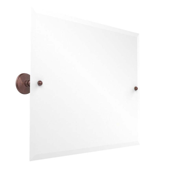 Allied Brass PMC-93 Landscape Rectangular Tilt Mirror with Beveled Edge