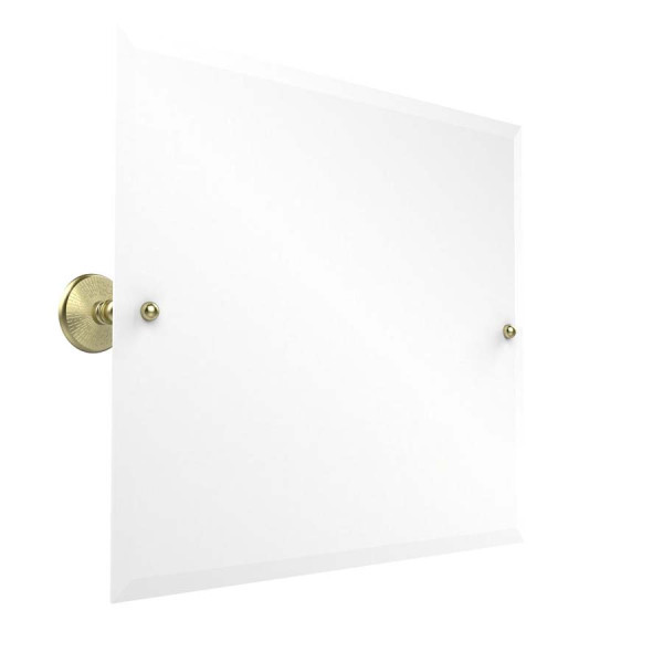 Allied Brass PMC-93 Landscape Rectangular Tilt Mirror with Beveled Edge