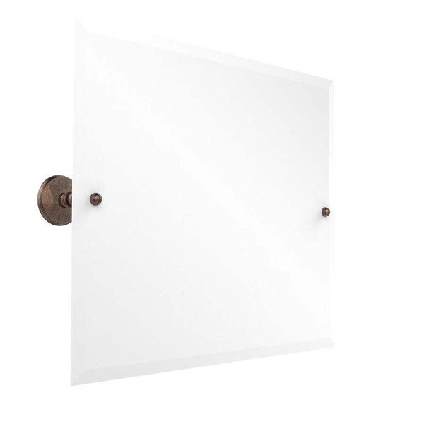 Allied Brass PMC-93 Landscape Rectangular Tilt Mirror with Beveled Edge