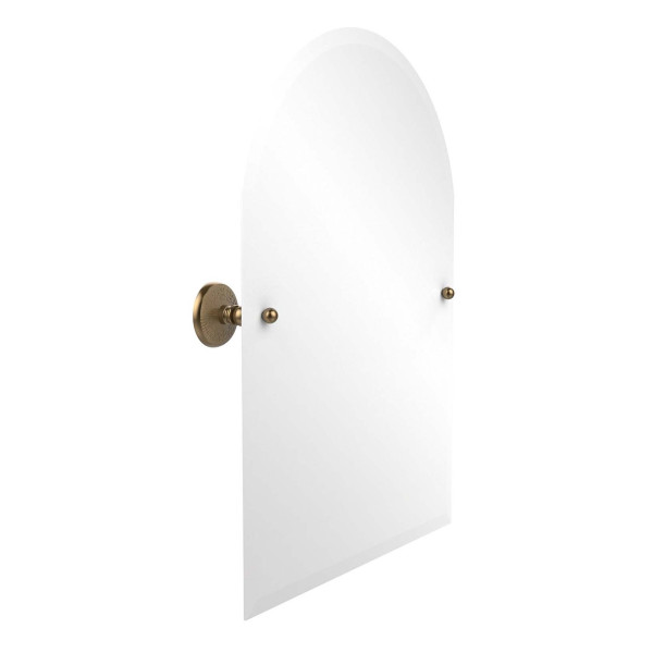 Allied Brass PMC-94 21" x 29" Arched Top Tilt Mirror with Beveled Edge