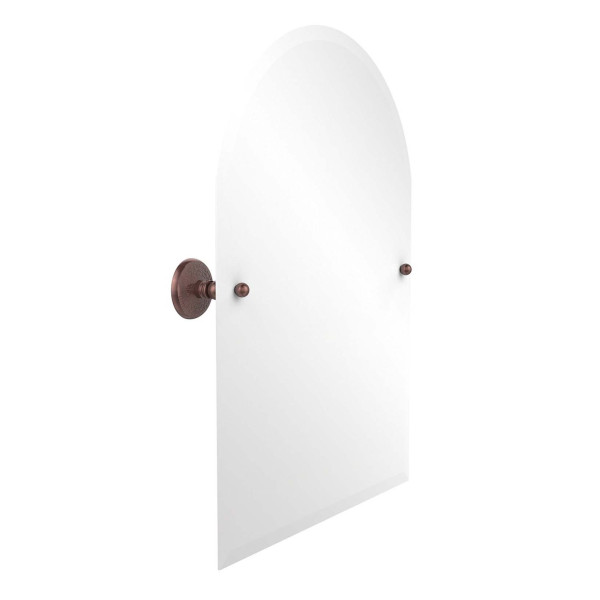 Allied Brass PMC-94 21" x 29" Arched Top Tilt Mirror with Beveled Edge