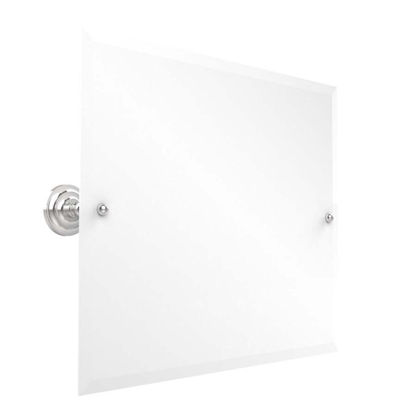Allied Brass PQN-93 Landscape Rectangular Tilt Mirror with Beveled Edge