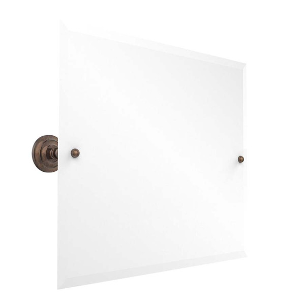Allied Brass PQN-93 Landscape Rectangular Tilt Mirror with Beveled Edge