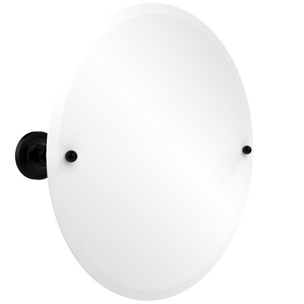 Allied Brass PR-90 Prestige Regal 22" Round Tilt Mirror with Beveled Edge