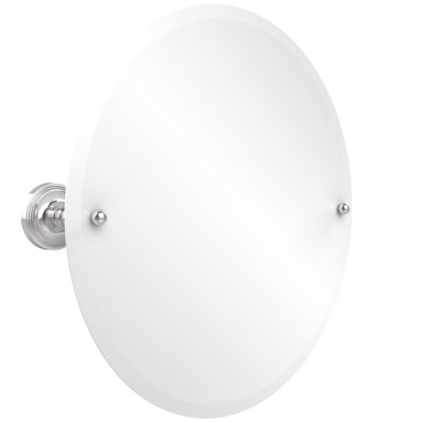 Allied Brass PR-90 Prestige Regal 22" Round Tilt Mirror with Beveled Edge