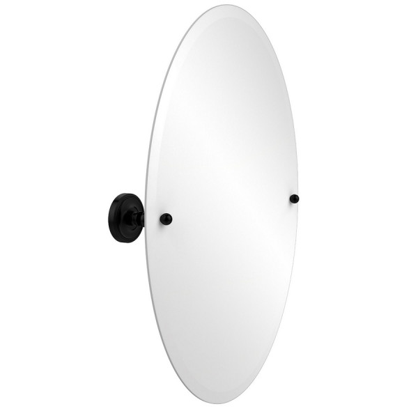 Allied Brass PR-91 Prestige Regal Oval Tilt Mirror with Beveled Edge
